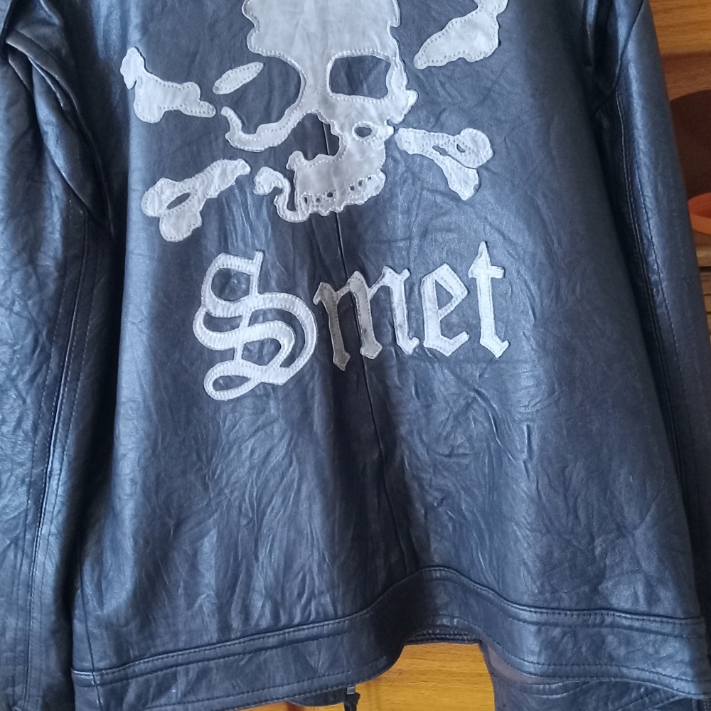 Mens SMET LEATHER JACKET